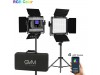 Paket Studio GVM 800D-RGB 2 Video Light Kit